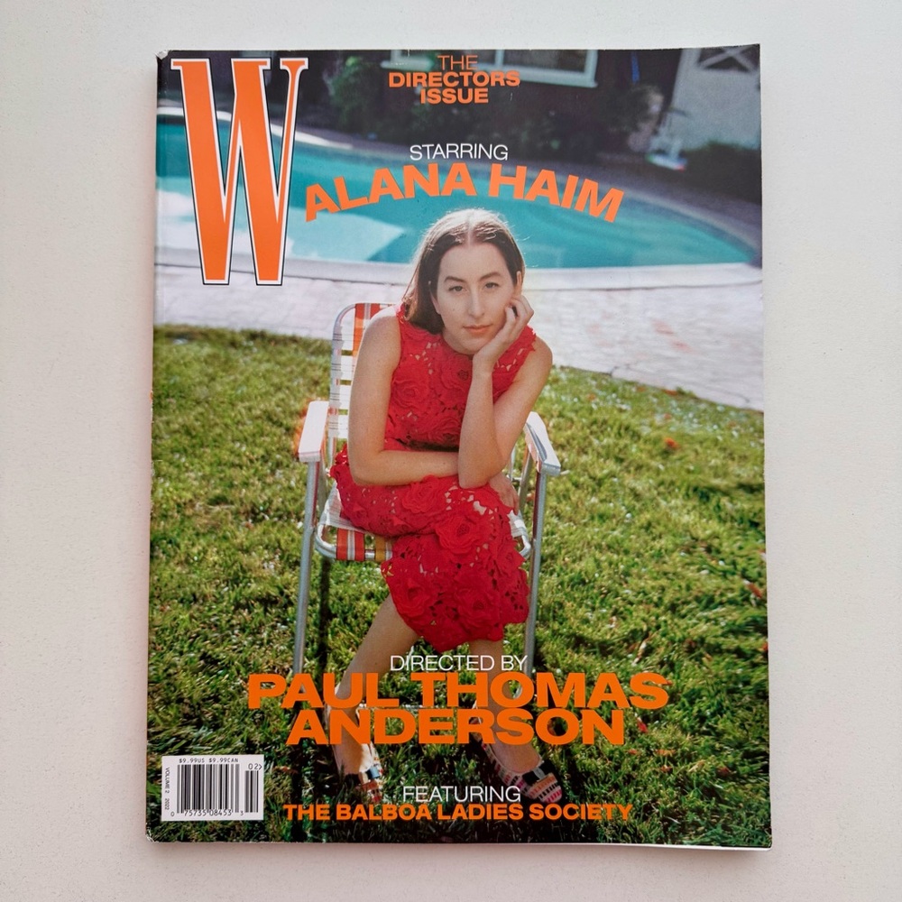 W Magazine The Directors Issue with Alana Haim Cover